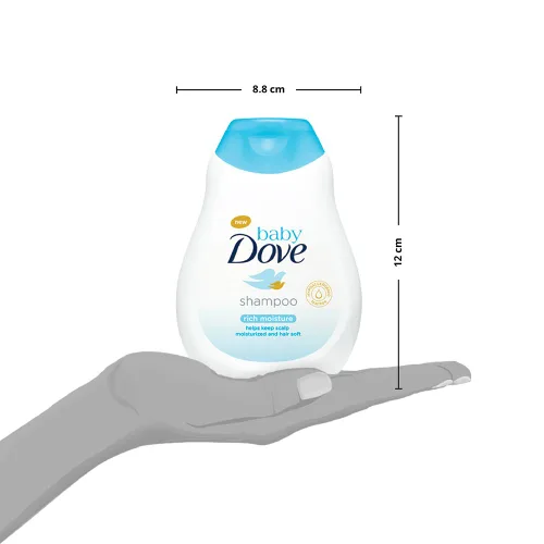 Vista 8 de Dove Baby Rich Champú Humectante (6.8 fl oz)