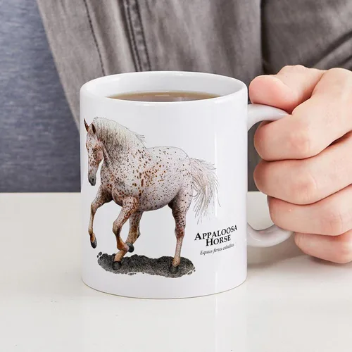 Vista 6 de CafePress Appaloosa - Taza de café de cerámica (11.0 fl oz)