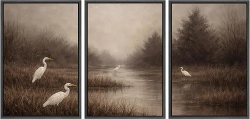 Vista 58 de SIGNWIN Lienzo enmarcado para pared, juego de arte tranquilo con reflejo de lago, acuarela, montaña y agua, ilustraciones modernas, arte abstracto