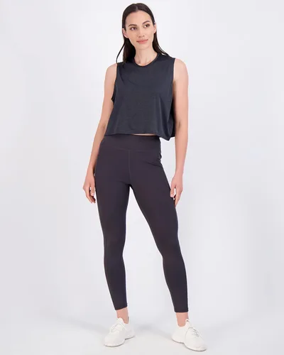 Vista 5 de Real Essentials Paquete de 5 camiseta sin mangas de verano Dry Fit para mujer, camiseta deportiva para gimnasio, yoga, entrenamiento