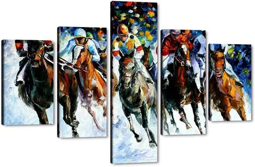 Vista 46 de 5 piezas de pintura sobre lienzo ardiente de fénix dibujado en estilo heráldico fuego fénix arte de pared vintage impresiones obras de arte arte