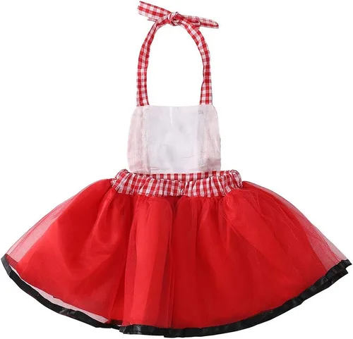 Vista 4 de MYRISAM Disfraz de Caperucita Roja de Lujo para Niñas con Capa para Halloween, Cuento de Hadas, Disfraz de Cuento de Hadas