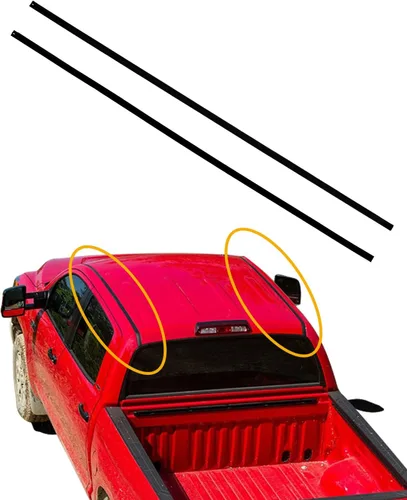Vista 10 de Cinta de sellado para ventana, compatible con Toyota 4Runner de 4 puertas 1996-2002, juego de cinturón de sellado de moldura de ventana