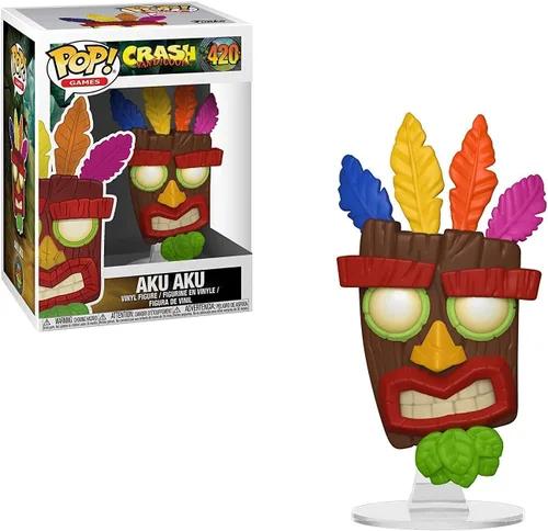Vista 3 de Juegos Crash Bandicoot - Aku Aku Figura coleccionable Multicolor