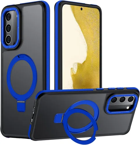 Vista 31 de Funda para Samsung Galaxy S24 Plus, soporte de anillo magnético ajustable [compatible con Magsafe], [protección a prueba de golpes de grado militar]