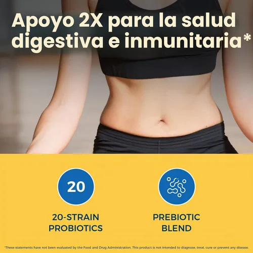 Vista 4 de NewRhythm Probióticos 50 mil millones de UFC, 20 cepas, 60 cápsulas vegetales, tecnología de liberación dirigida, resistente al ácido estomacal, sin