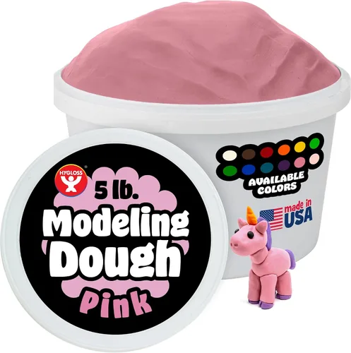 Vista 12 de Hygloss Masa de Modelado para Niños – Masa Sensorial Segura y No Tóxica para Artes y Manualidades – Tubo de 1.4 kg – Arcilla de Juego