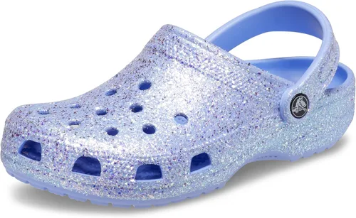 Vista 18 de Crocs Zuecos clásicos unisex con purpurina para adultos