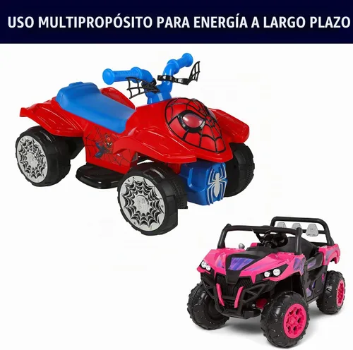Vista 6 de Casil Batería de repuesto de plomo ácido sellada recargable de 6V 4Ah (1 paquete)