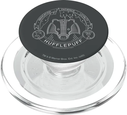 Vista 8 de Harry Potter Hufflepuff Badge PopSockets - Soporte para teléfonos y tabletas