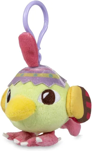 Vista 2 de Pokemon Centro Llavero de peluche Happy Spring Natu Poké
