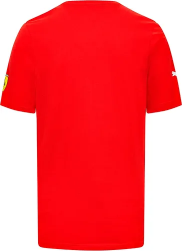 Vista 2 de Scuderia Ferrari - Camiseta Charles Leclerc - Hombre - Rojo - Talla: XL, Rojo