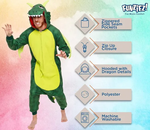 Vista 4 de Silver Lilly Dragon One Piece - Disfraz de fantasía para adultos