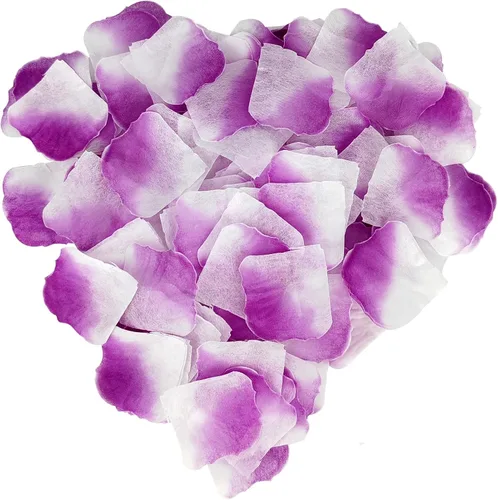 Vista 12 de JHFGJGH 500 Piezas Pétalos de Rosa Negros Exquisitos, Pétalos de Rosa de Seda de Imitación, Pétalos de Flores Artificiales para Noches Románticas