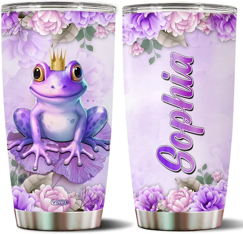 Vista 11 de Vaso de abeja personalizado con nombre personalizado de abejas reinas, regalos para mujeres, tazas de agua, botella de agua de 20 onzas, regalo