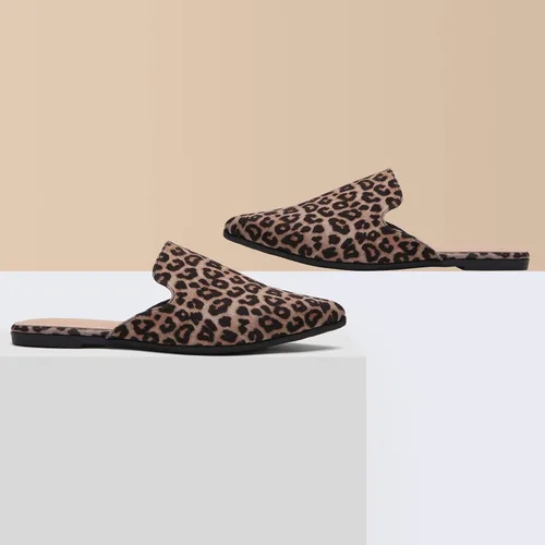 Vista 5 de Tliocow - Mocasines para mujer, sin talón y fáciles de poner, con punta puntiaguda, zapatos planos