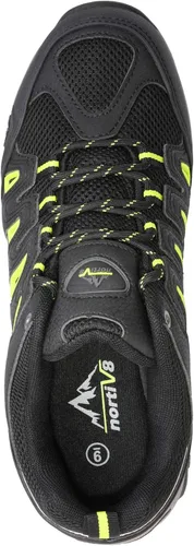 Vista 6 de NORTIV 8 Zapatos de senderismo impermeables para hombre, caña baja, ligeros, para senderismo, campamento, senderismo, senderismo, senderismo