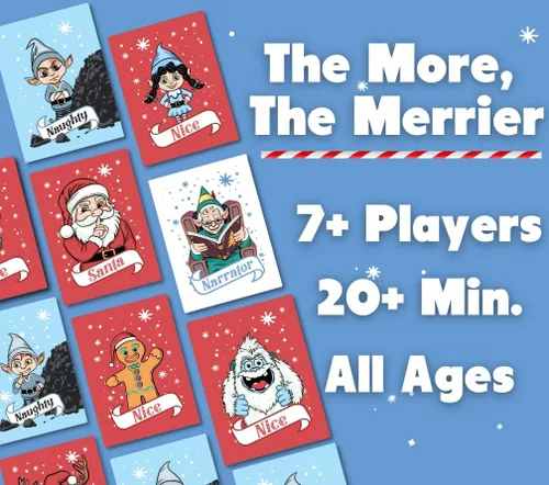 Vista 5 de OFF TOPIC Secret Santa: Un Juego de Misterio para la Fiesta de Navidad - Descubre Quién es Travieso y Quién es Bonito - Juego de Navidad para Adultos