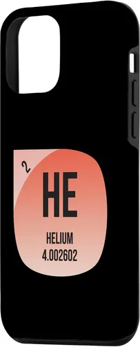 Vista 2 de Funda de helio para iPhone 12 mini elemento químico