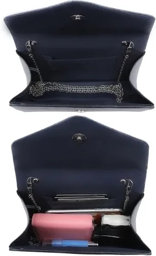 Vista 94 de Dasein Bolso de noche para mujer, embragues de fiesta, bolsos de boda, cóctel, baile de graduación, bolsos con purpurina esmerilada