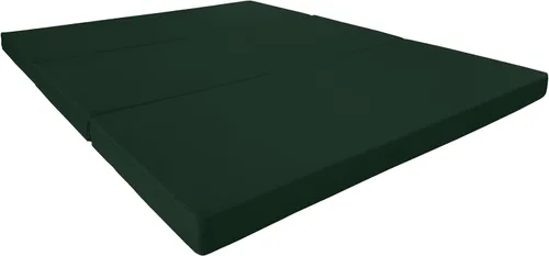 Vista 8 de Shikibuton Cama plegable en 3, espuma de alta densidad de 1.8 lbs, tamaño Twin, Full, Queen, colchones plegables. Turquesa