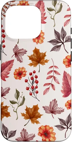 Vista 20 de Halloween Pattern Fall Leaves Pattern - Autumn Season Case for iPhone 17