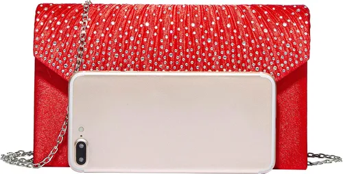 Vista 11 de LETODE Bolsos de mano para mujer, bolsos de noche y embragues para mujer, bolsos de sobre, bolsos de fiesta, baile de graduación, bolso de boda