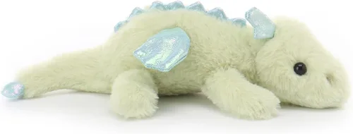 Vista 3 de Apricot Lamb Matcha Dragón Acostado Animales de Peluche para Niños, Juguetes de Peluche Suaves y Lindos para Bebés Niñas y Niños, 11 Pulgadas
