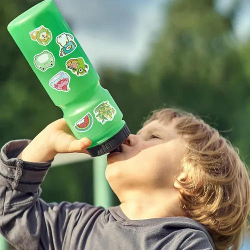 Vista 5 de 200 calcomanías inspiradoras de afirmación, palabras alentadoras para niños, adolescentes y botellas de agua
