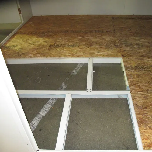 Vista 7 de Duramax Kit de cobertizo de almacenamiento (13 x 10 pies) para edificio aislado con parte superior plana para jardín, patio trasero, uso al aire