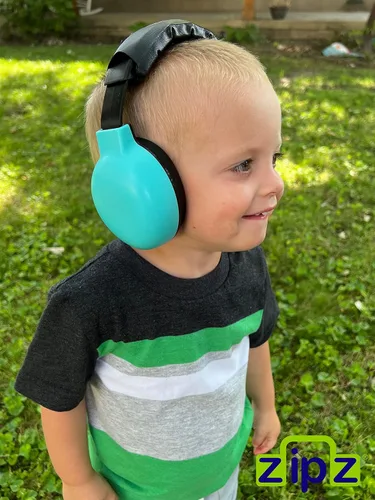 Vista 7 de ZIPZ Baby & Toddler Earmuffs - ANSI-Certified Noise Protection, Audiologist-Recommended, Interchangeable Shells (0-4 Yrs)