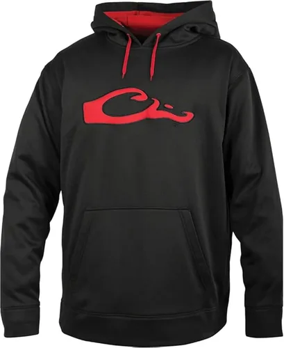 Vista 11 de Drake Waterfowl MST Performance - Sudadera con capucha de camuflaje, capucha de doble forro, mezcla de algodón/poliéster y bolsa canguro para mayor