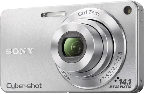 Vista 4 de Sony DSC-W350 Cámara digital de 14.1MP con zoom de gran angular 4x con estabilización óptica de imagen Optical Steady Shot y LCD de 2.7 pulgadas