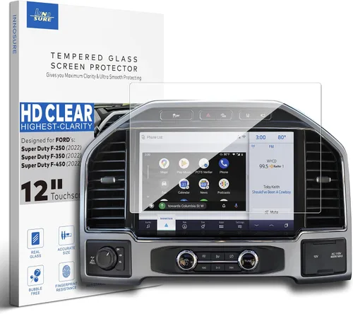 Vista 15 de [Antideslumbrante] Protector de pantalla de vidrio templado para Ford F-150 (2021-2025), F-150 Lightning (2022-2025), Expedition (2022-2024)