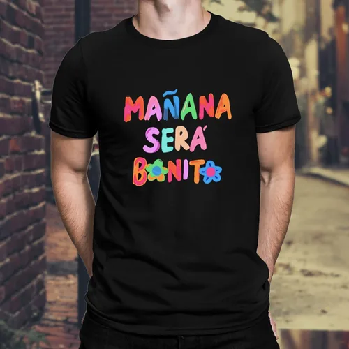 Vista 2 de Karols G Shirt - Camiseta bonita de Karols G Mananas Sera con capucha, sudadera para hombres y mujeres, regalo para los fanáticos de Karols G