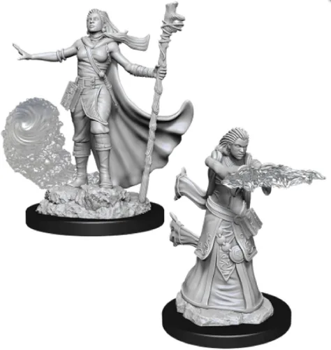 Vista 4 de D&D Nolzurs Marvelous Unpainted Miniatures: Wave 8: Human Female Clérigo