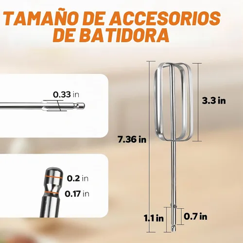 Vista 3 de Accesorios para batidoras de mano para batidora de mano Hamilton Beach