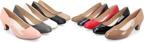 Vista 5 de Journee Collection Zapatos de tacón Comfort LUU-M para mujer