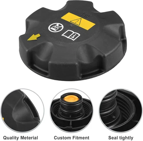 Vista 4 de ACROPIX Tapa de depósito de depósito de desbordamiento líquido para radiador de refrigerante de motor BMW E82 para E84, paquete de 1 unidad