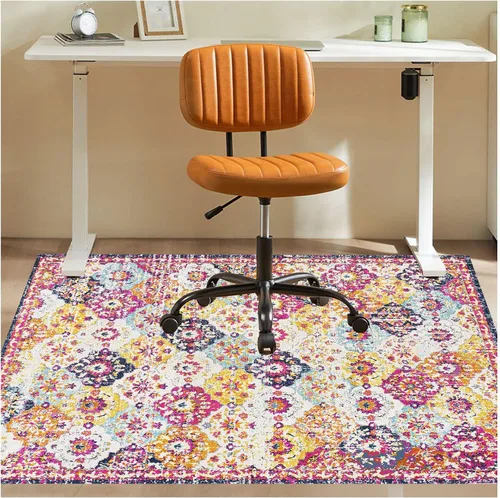 Vista 20 de Tapete para silla de oficina para piso de madera dura, 36"x48" tapete antideslizante para silla de escritorio para pisos duros, alfombra