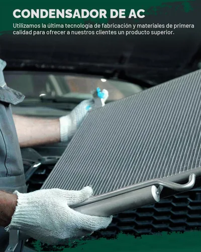 Vista 5 de SCITOO Condensador de A/C de CA compatible con Honda Odyssey AC3246 2006-2010