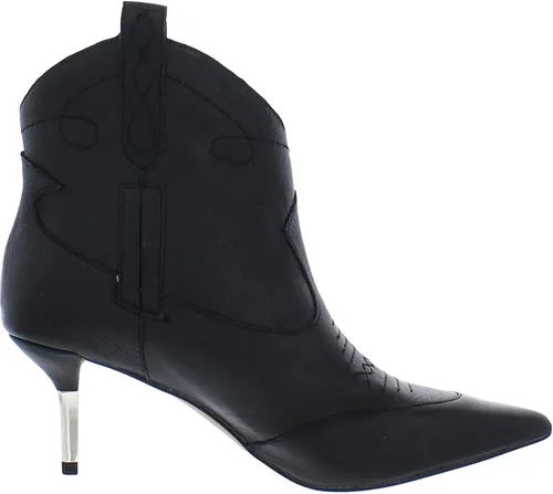 Vista 2 de Jessica Simpson Botines de cuero NELDA con punta puntiaguda para mujer