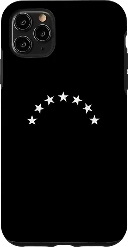 Vista 13 de Funda minimalista con bandera de Venezuela Siete Estrellas para iPhone 17