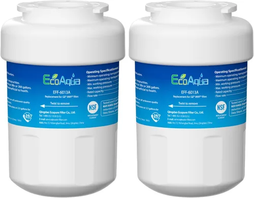 Vista 11 de Filtro de agua EcoAqua EFF-6013A, sustituto del GE MWF, compatible también con Amana