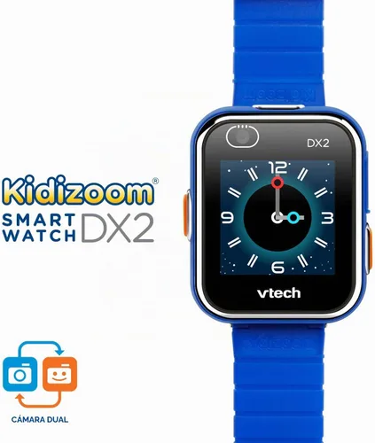 Vista 2 de Reloj inteligente VTech Kidizoom DX2, Azul, Azul