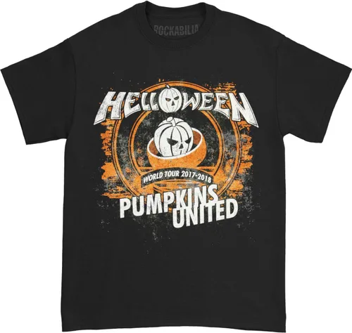 Vista 3 de Helloween Camiseta de hombre Pumpkins Tour Negro