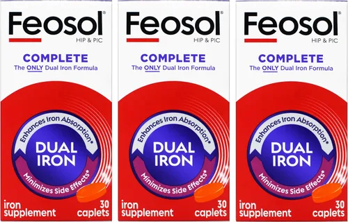Vista 6 de Feosol Comprimidos de hierro Bifera Complete 30 ea por Feosol