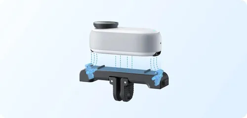 Vista 2 de Insta360 Soporte de liberación rápida GO 3/3S para todo tipo de montaje