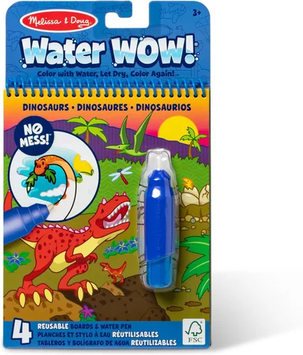 Vista 11 de Melissa & Doug On The Go Water Wow! Almohadilla de actividades para colorear reutilizable que se revela con agua - Selva