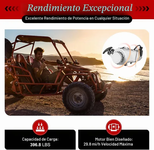 Vista 5 de Kit de motor de 2 tiempos de 49 cc, motor de arranque manual mini para mini bicicleta de bolsillo, mini bicicleta de tierra, ATV o patinete